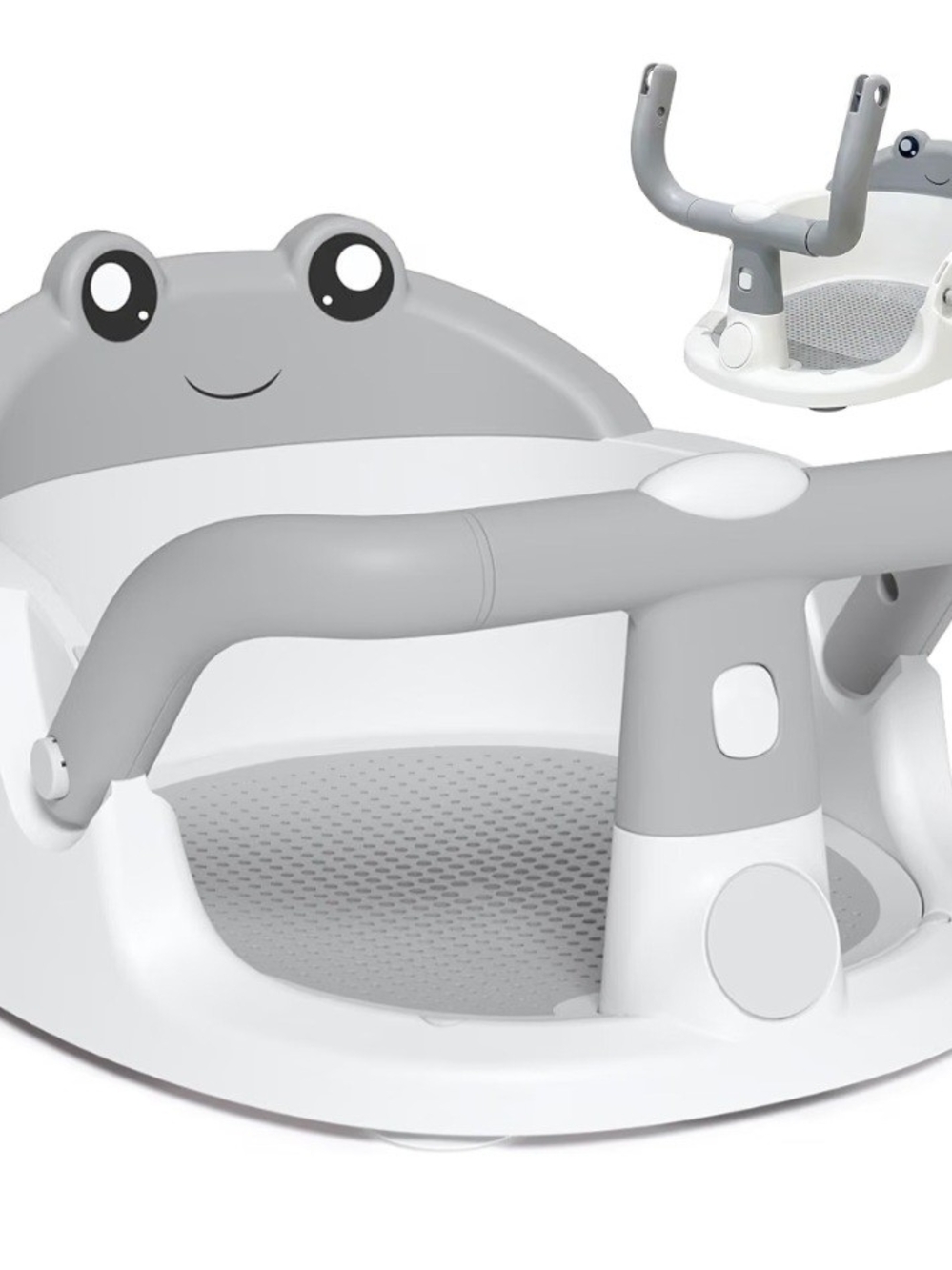NWOT Baby Frog Suction Bath Seat with Safety Support